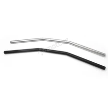 Для Honda Kawasaki Yamaha Suzuki Harley Chopper Bobber Кафе Racer руль мотоцикла 7/" 22 мм черная прямая планка 1 шт