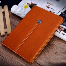Xundd Tirón de la Carpeta de Negocios de Lujo A Prueba de Golpes Cubierta Del Soporte de La Vendimia de LA PU Funda de piel Para iPad mini 1/2/3 Retina Shell envío de la gota