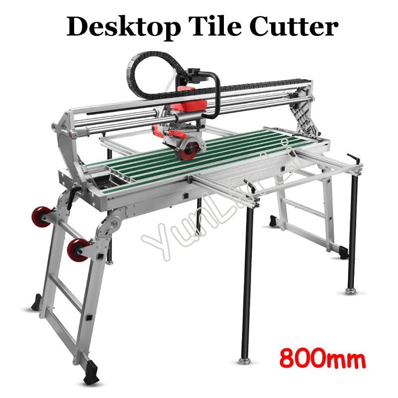 Buy Desktop Tile Cutter 800mm Automatic Electric Tile Cutting Machine 45 Degree
