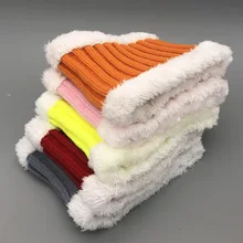 Зимний шарф для детей, Детский шарф для мальчиков, плотные шарфы с воротником, хлопковый шарф унисекс для девочек