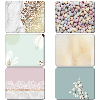 

Leaves Flowers Stones Pattern Nature Rubber Table Mouse Pad Laptop Computer Enclosure Mousepad Mat