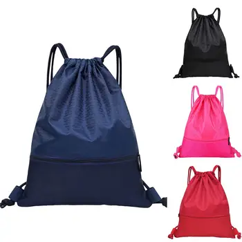 

Outdoor Sports Men Women Basketball Storage Shoulder Bag Drawstring Backpack