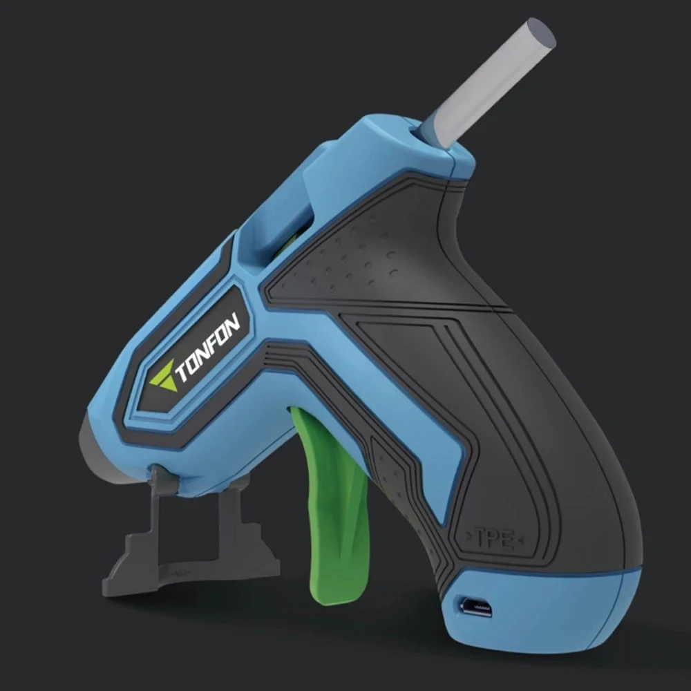 XIAOMI Tonfon Original 3.6V Cordless Hot Glue Guns USB Rechargable Melt Glue Guns Kits with 10 Glue Sticks (15)