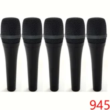 5 шт. 945 динамический супер кардиоидный микрофон проводной микрофон провод микрофона микрофон для сцен и студий караоке системы