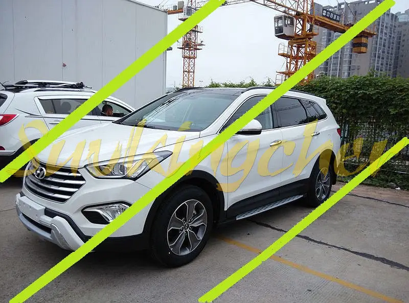 Алюминий подходит для hyundai Grand Santa Fe XL 2013 Беговая доска боковой шаг nerf бар