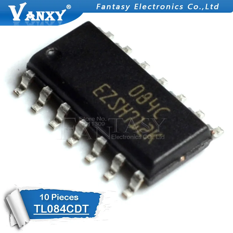 50pcs NEW TL084C TL084CDR SOP-14 IC