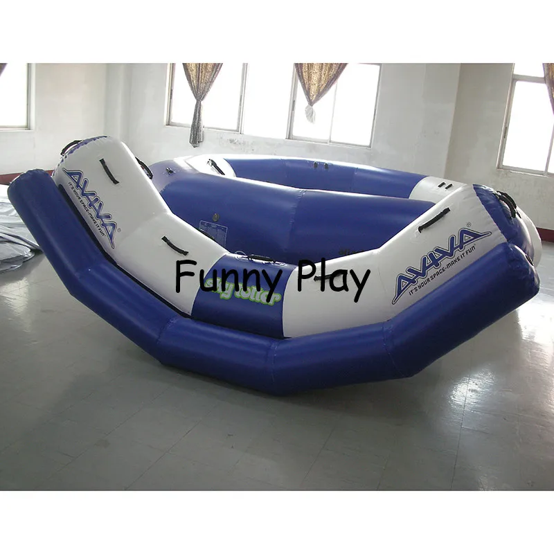 Надувные водные качели, надувной, спортивный, водные игры надувной водный Тоттер лодка одна линия в два ряда