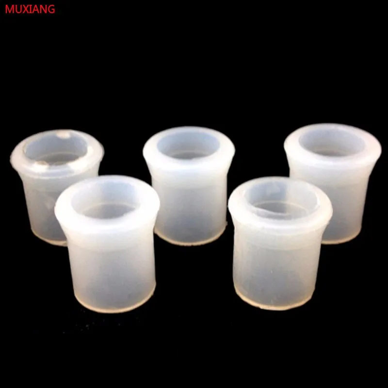 zt3 muxiang tobacco pipe tools white silicone smoking tobacco pipe protection bit mouthpiece protective tips