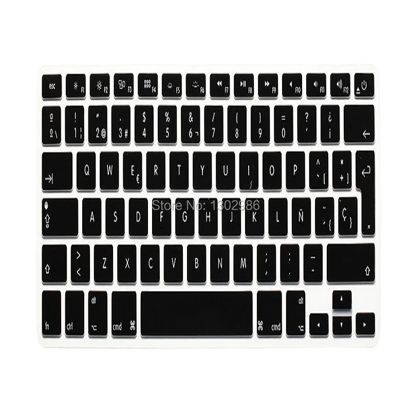 Чехол с испанской клавиатурой для Macbook Air Pro Retina 11 &quot13&quot 15 &quot17&quot Защитная пленка