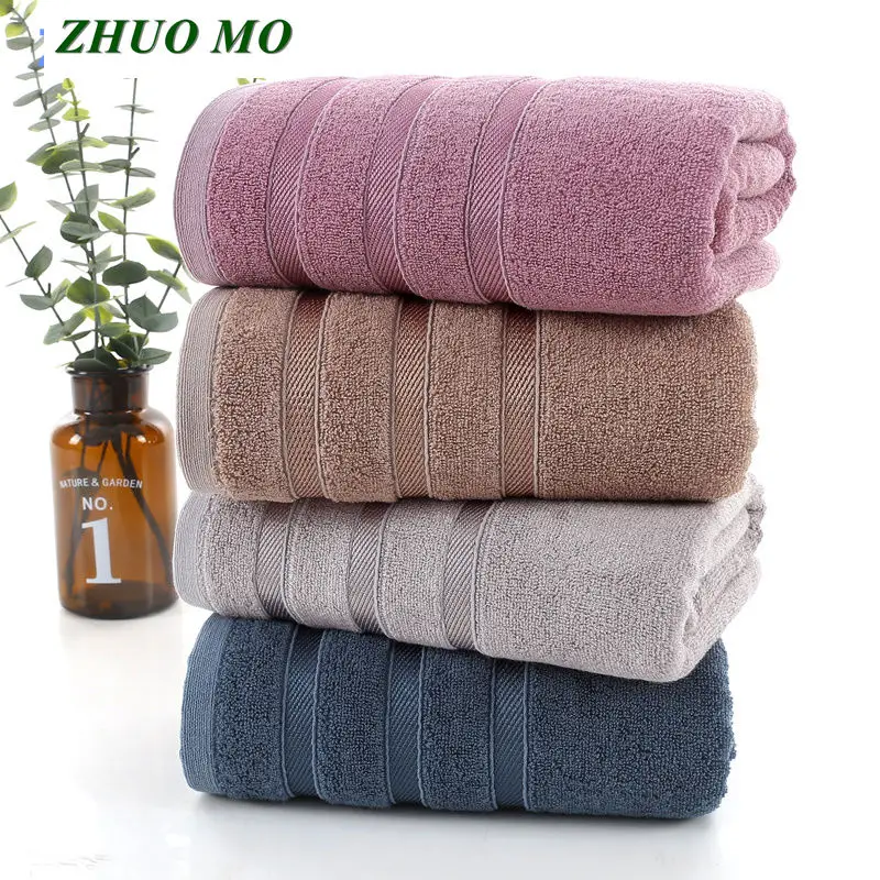 Kaufen ZHUO MO 70*140 cm Bambus faser Bad Handtuch Für Erwachsene Sport Bad Im Freien Reise Weichen Dicken Hohe Saugfähigen antibakterielle