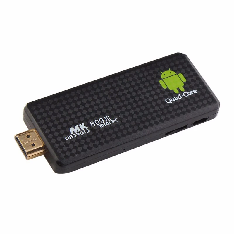 

MK809III Rockchip Rk3229 Quad Core Android 5.1 TV Dongle 2GB/8GB Bluetooth Wifi Android TV Stick IPTV