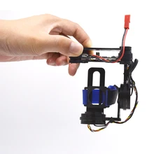 Placa de DOIS EIXOS Cardan Brushless Gopro3 FPV Avião Leve com Sensor de Depuração Livre para RC drones