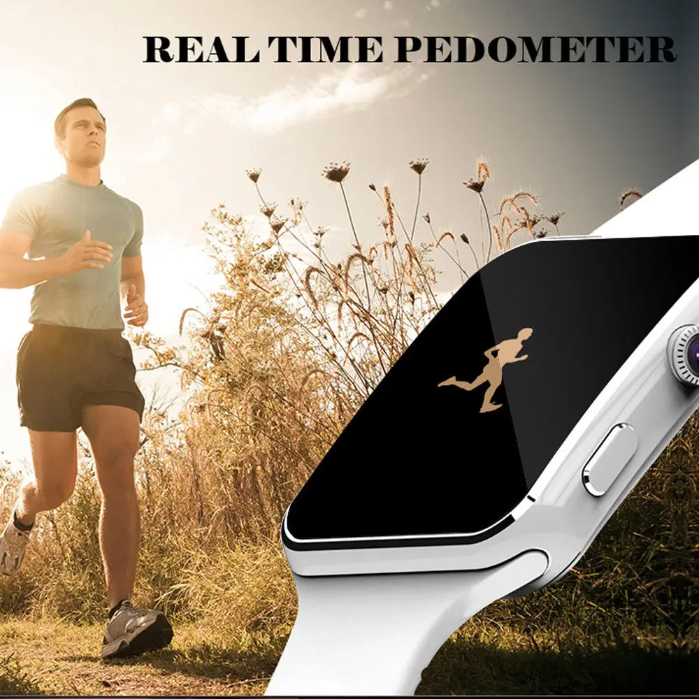 

BANGWEI SmartWatch Men Casual Fashion Rubber Strap Smart Watch Women Men Sport Pedometer LED Stopwatch Support SIM Make Call+Box