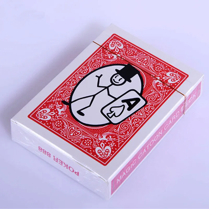

New Magic prop Cartoon Cardtoon Deck Pack Playing Card Toon Animation Prediction,funny magic,magic tricks,Climbing Accessories