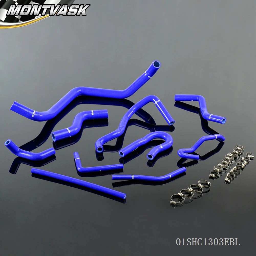 Silicone Radiator Hose Kit For HONDA CIVIC SOHC D15 16 EG EK 92 00