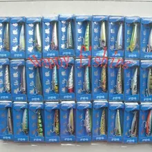 Образец Комплект(34 шт) для Пластик приманка для рыбалки карандаш(Pe85F