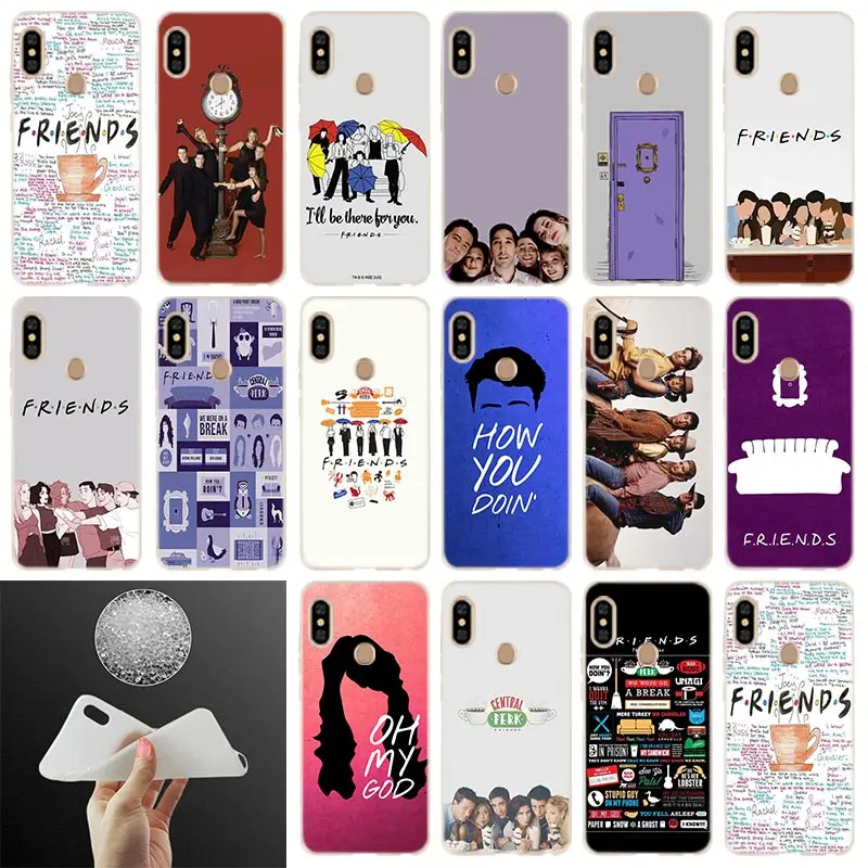 Phone Case Tv Show Series Best Friends For Xiaomi Redmi Note 7 6 5 4x Redmi 7 6pro 6a S2 5a 4a 4x 5plus Y3 Soft Cover Coque Buy At The