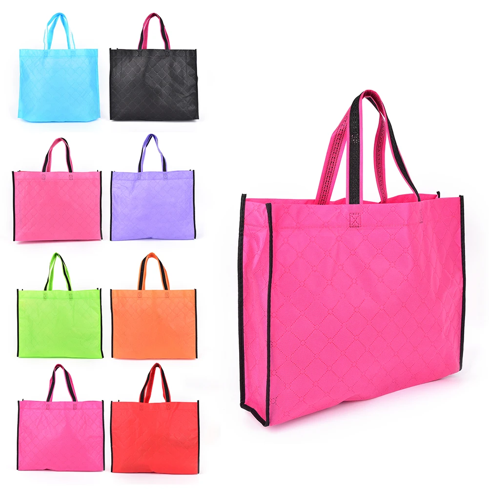 

1PCS Eco Shopping Bag Reusable Cloth Fabric Grocery Packing Recyclable Hight Design Healthy Tote Handbag Wholesale