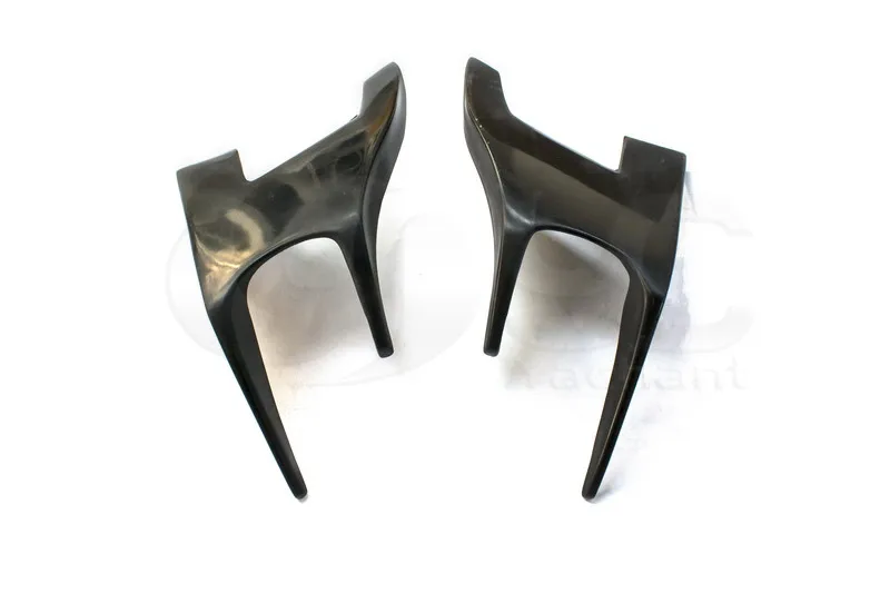 1999-2002 Nissan Skyline R34 GTR Front Bumper Garage Dedend Style Stingray Canards FRP (11)