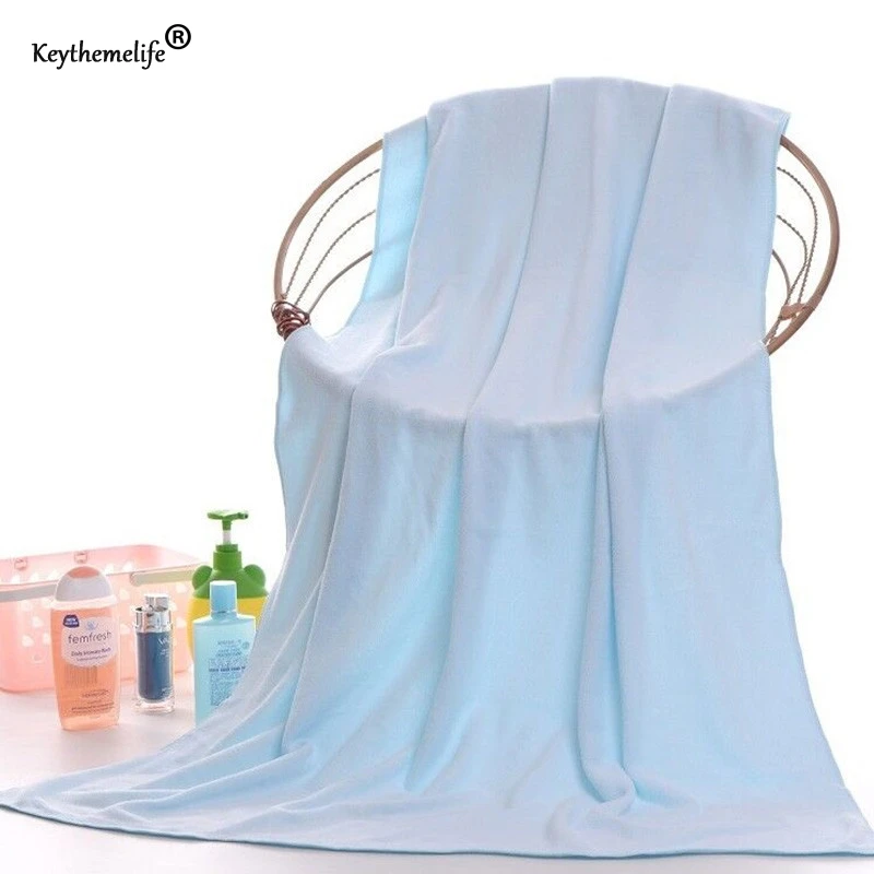 Blue-Color-Bath-Beach-Towel-Sports-Towel-140x70cm-size-Supersoft-Microfiber-Gym-Fast-Dry-for-hair (4)