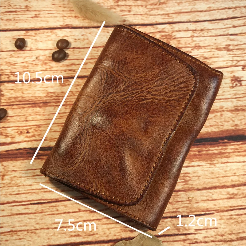Дизайнерский винтажный маленький унисекс карман для монет мини-держатель для карт, кошелек, классический цвет кисти, мужская и женская сумочка для денег и монет, карман