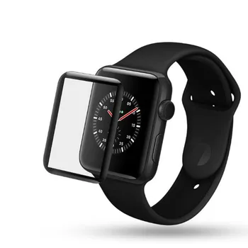 

3D Curved Full Coverage Tempered Glass Protective Film For iwatch Apple Watch Series 1/2/3 38mm 42mm Screen Protector Cover