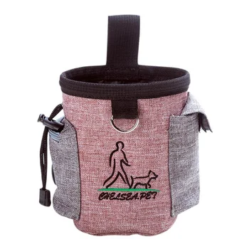 

Snack Pouch Food Storage Holder Dog Treat Feeding Food Snack Waist Bag Pocket for Pet Outdoor Training Supplies