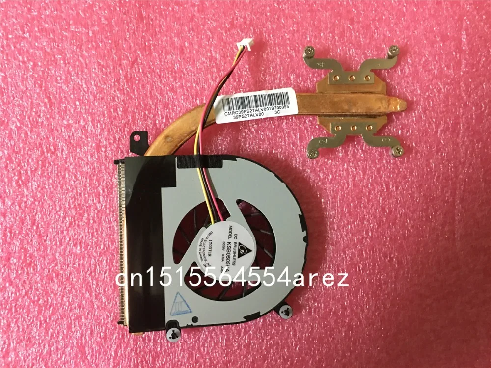 Original laptop CPU Cooling Fan Heatsink Assembly Radiator Cooler for Lenovo Thinkpad E30 04w0343