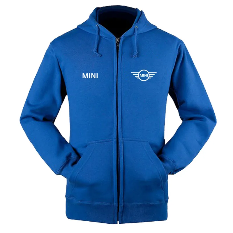 

MINI logo zipper sweatshirts coat custom 4S shop zipper hoodie jacket