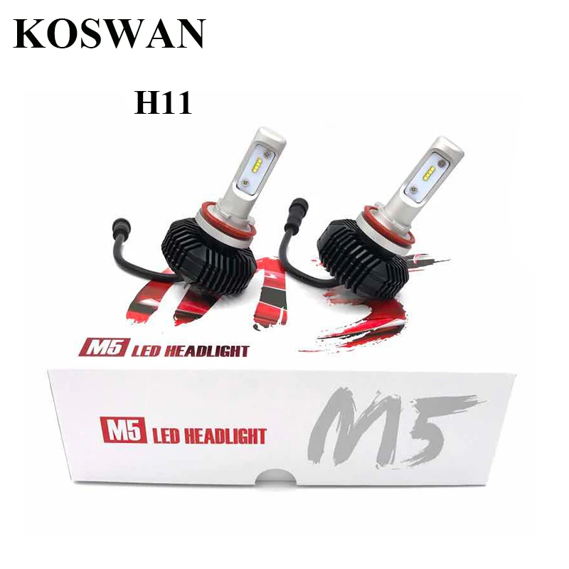 

M5 All-in-One LED Headlight H11 White 6000K Low Beam/ High Beam/ Fog Light Bulbs Super Bright 32W 5600 Lm H8 / H9/H11 LED Bulb