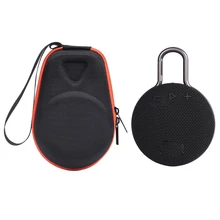 Hot Sale Portable EVA Zipper Hard Case Storage Bag Box For Clip 2 3 Bluetooth Speaker