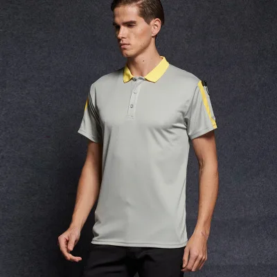 Быстрый прилегающие быстросохнущие лосины для бега футболка Для мужчин короткая футболка Для женщин теннисная рубашка баскетбольный спортзал бег футболка бадминтон футбольная спортивная одежда - Цвет: 955 gray