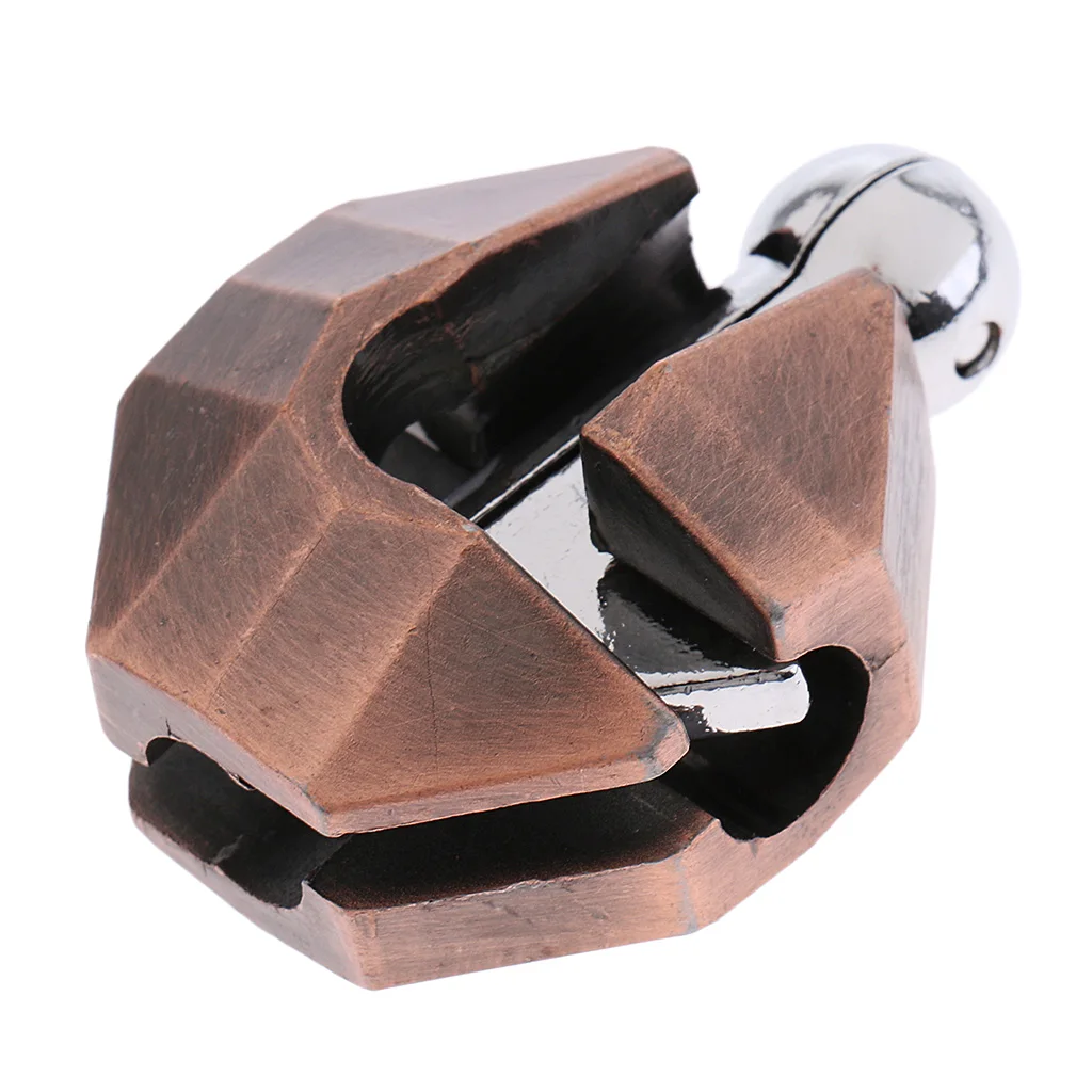 Educational Intelligence Shell Lock Puzzle Classic Metal Brain Teaser IQ EQ Test Toy for Adults Children Novelty Gift