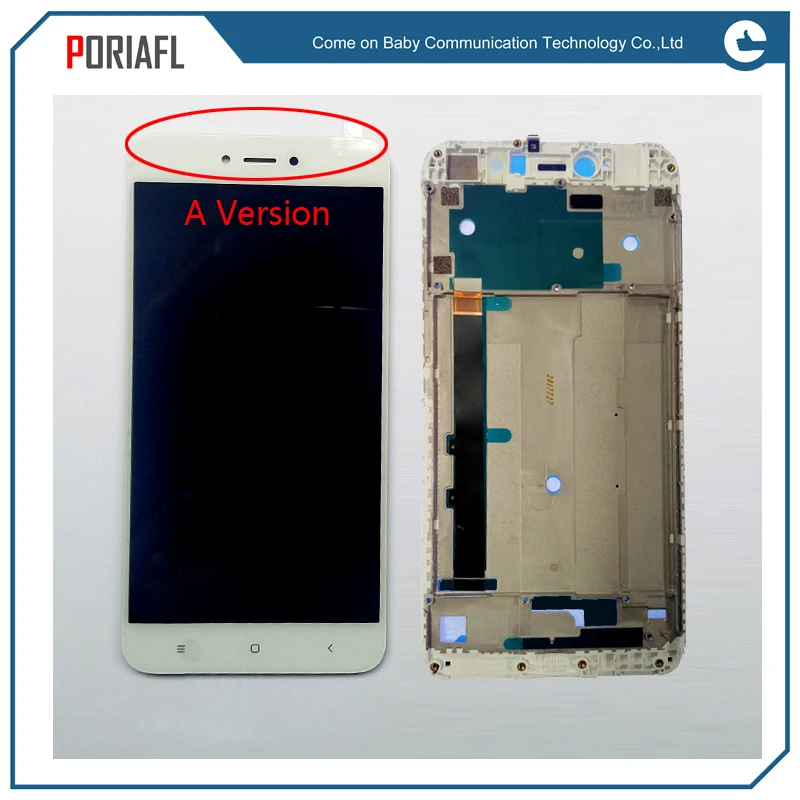 For redmi note 5A lcd with frame