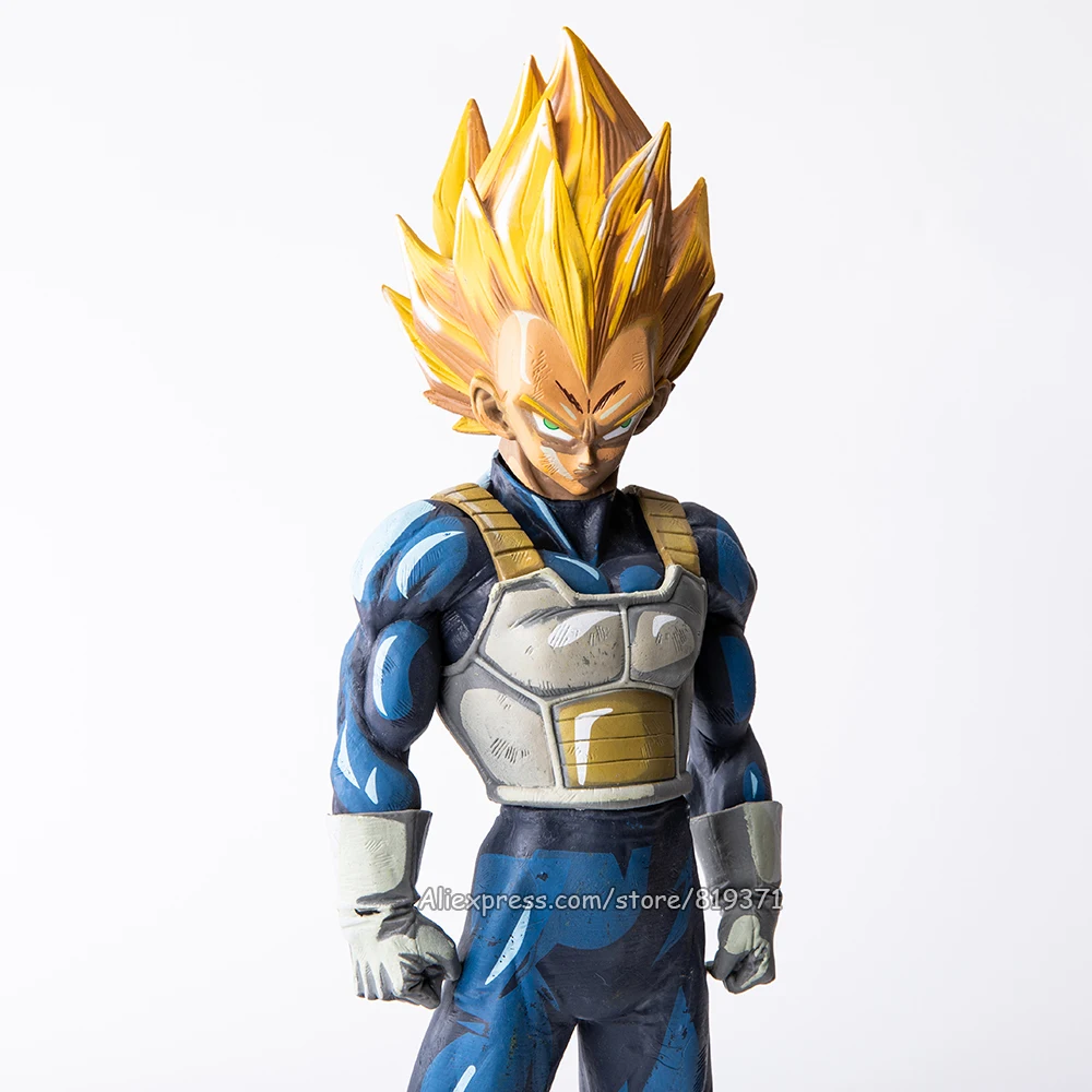 Фигурка Dragon Ball Z фигурку Super Saiyan vegeta аниме 2D Краски Цвет Figuras коллекционные игрушки подарок большой Размеры 1" 32 см