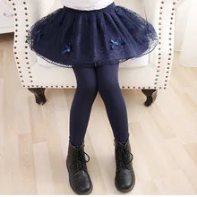 Зимняя детская одежда леггинсы для девочек плотные флисовые леггинсы для маленьких девочек; детские трикотажные брюки; длинные брюки