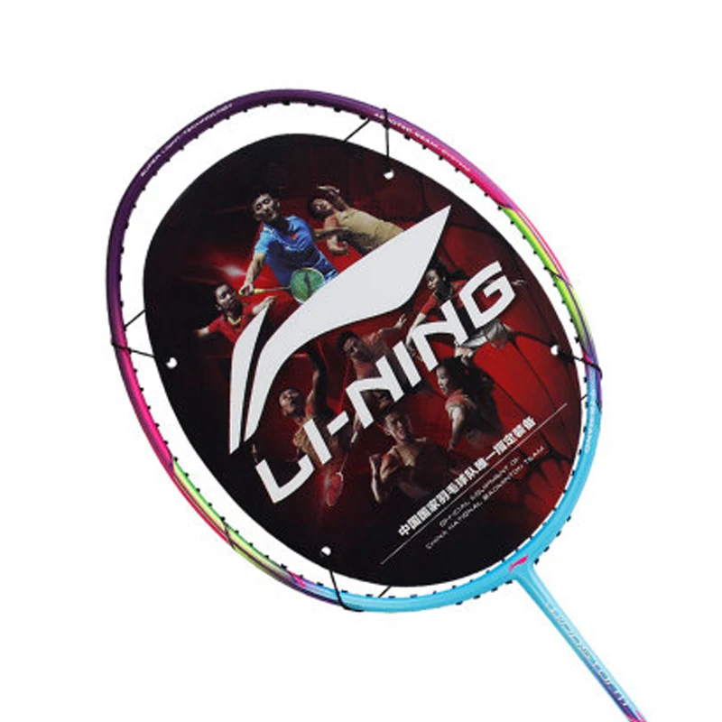 Lining Badminton Racket WS72 Ultra Light Both Offensive and Defensive Single Shot | Спорт и развлечения