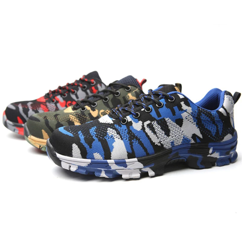 

Anti-smashing Casual Shoes Men's Anti-piercing Safety Shoes Non-slip Wear-resistant Steel Toe Caps Labor Insurance Shoes Men