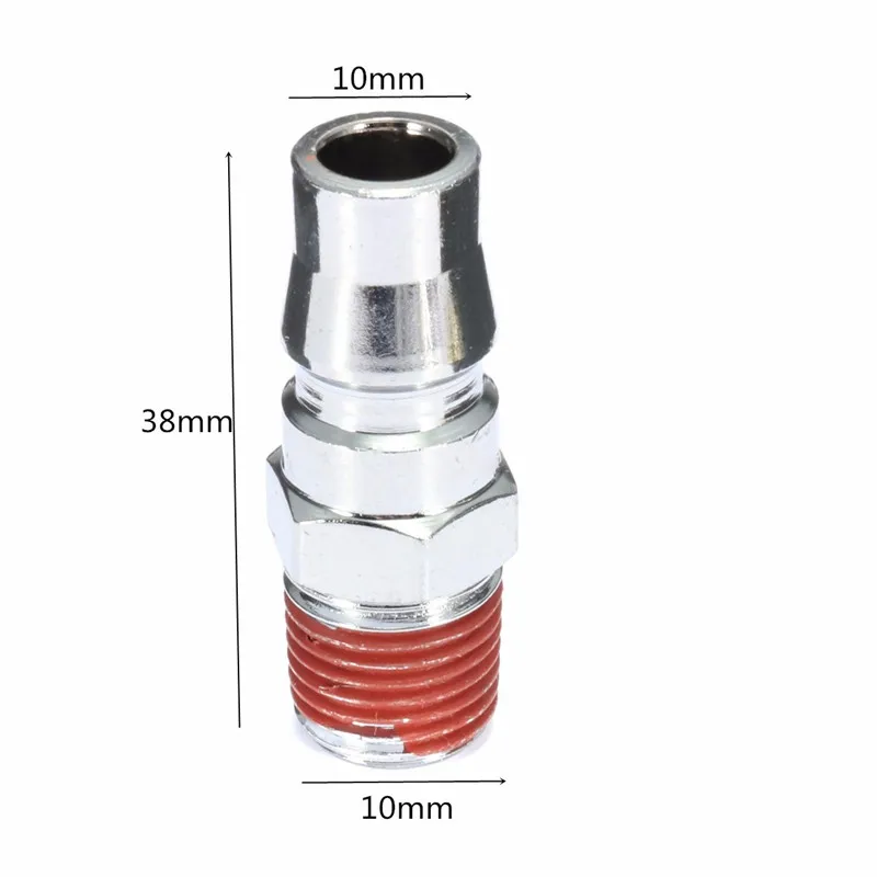 10 шт./компл. 1/" BSP воздушный шланг фитинг для компрессора разъем переходник Quick Release пневматический Запчасти для воздуха аксессуары