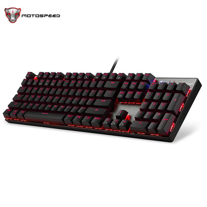 Новый оригинальный полный ключ неограниченное Motospeed inflictor CK104 механическая