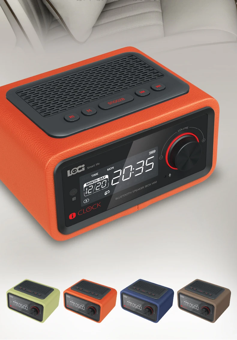 Беспроводные bluetooth деревянные колонки радио-Кассетный проигрыватель портативный мультимедийный мини-будильник звуковой сабвуфер кортический пакет