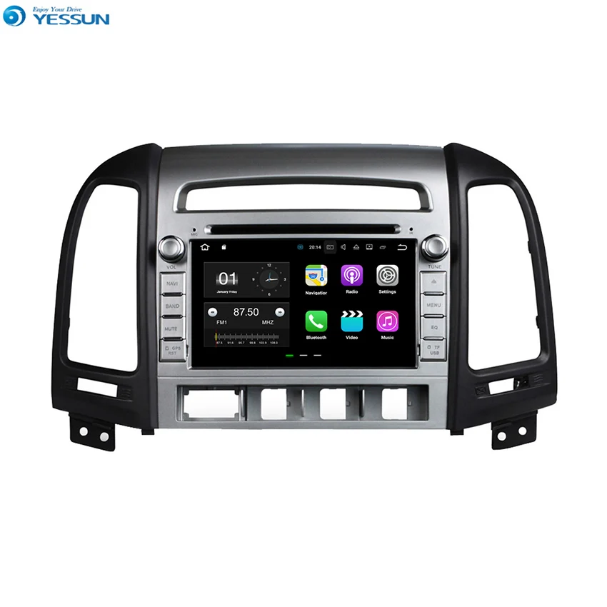 

YESSUN Android Car Navigation GPS For Hyundai Santa Fe 2007~2012 Audio Video Radio Stereo Multimedia HD Screen Player.