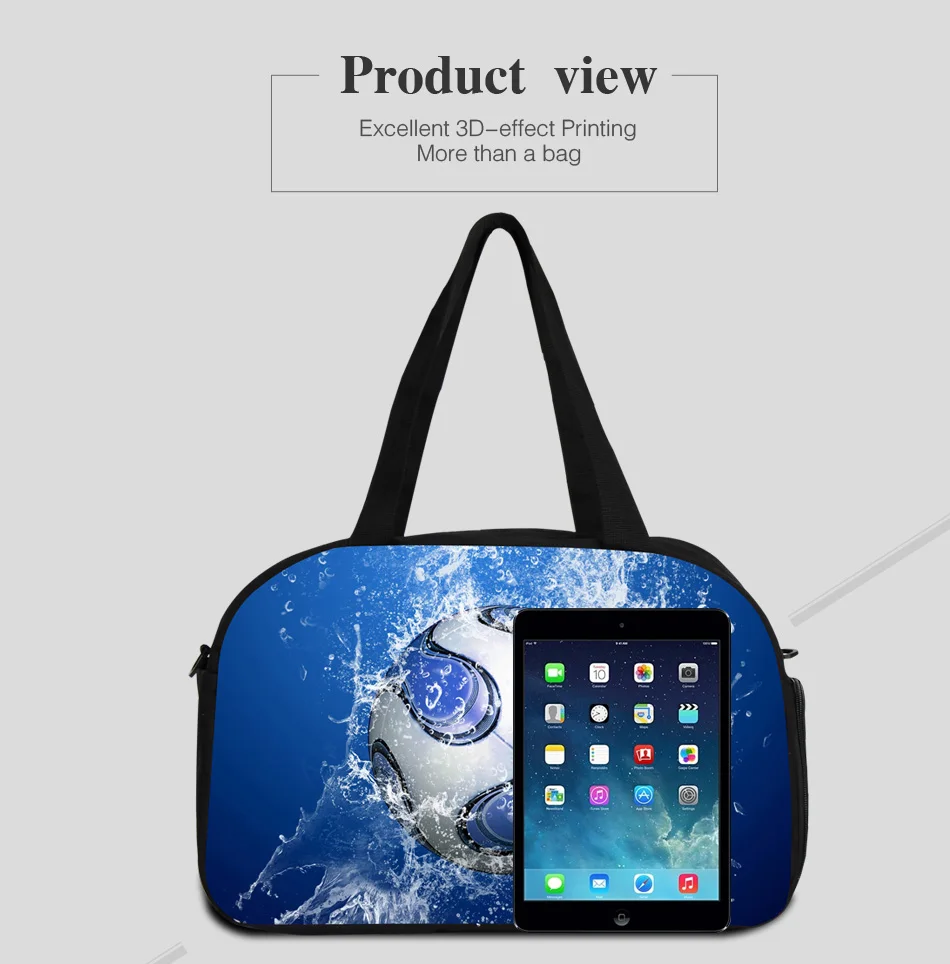 Простой дизайн черный багаж дорожная сумка с отделениями с буквенным принтом спортивные сумки для женщин Дорожные сумки для подростков