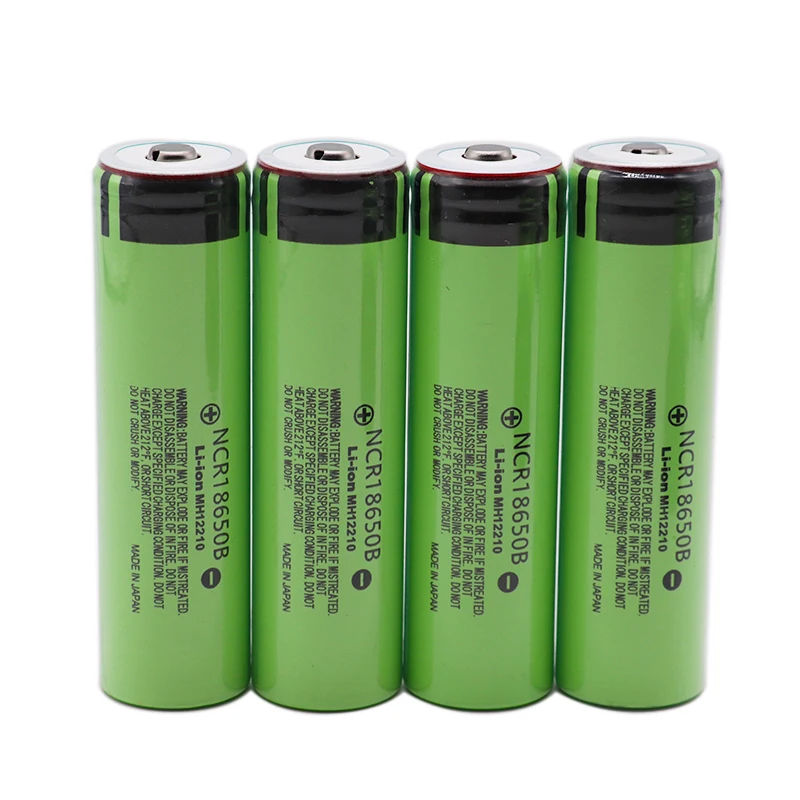 NCR18650B 3,7 V 3400mAh 18650 перезаряжаемый литиевый аккумулятор для фонарика, Бонусная крышка