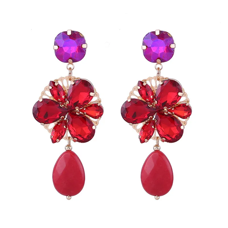 Earrings Red