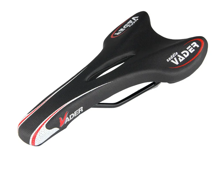 VADER MTB велосипед Велоспорт силиконовый нескользящий седло сиденье Силикагель Подушка черный велосипед седла PU+ кожа водонепроницаемое сиденье