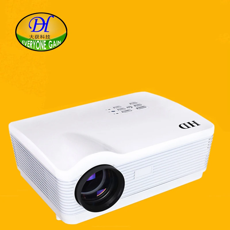 

Everyone Gain 3500 lumens Projector 3D Video TV Support HD Beamer LED LCD Proyector with HDMI AV VGA SD USB DH-TL400A