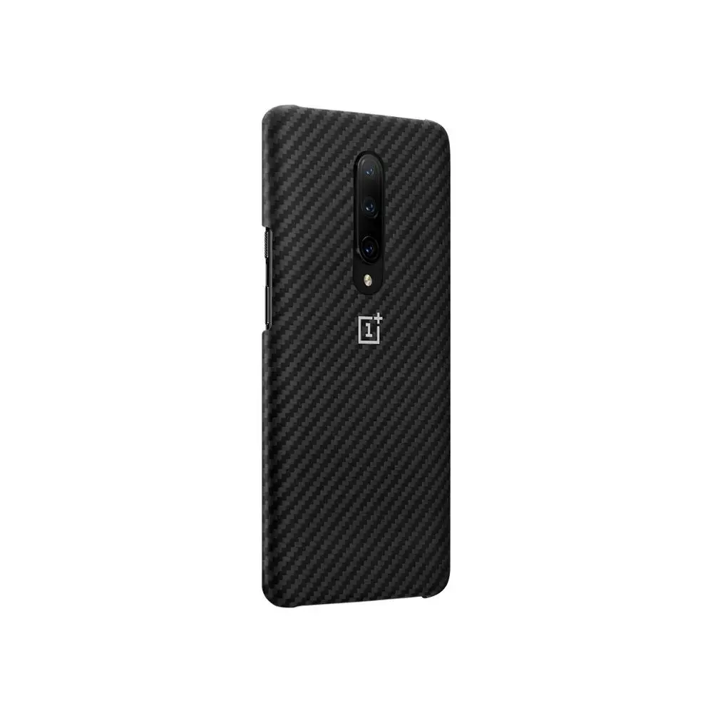 Оригинальный OnePlus 7 Pro Официальный бампер чехол материал арамидное волокно PC