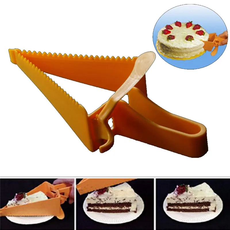 Plastic Cake Knife Separator Cutter Mold For Fondant Cake Bread Cutter