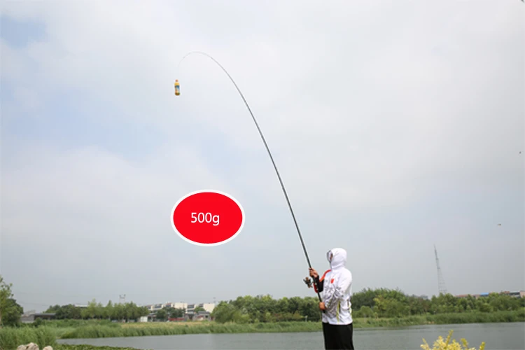 Vara de Pesca Haste de Giro da Haste Haste de Fibra de Carbono 2019 Portátil Rocha 2.4 m 3.6 m 4.5 m 5.4 m 6.3 m 7.2 m Carpa Haste Telescópica Marítima de Fibra de Carbono Ultraleve Disco 15 Varas de pescar